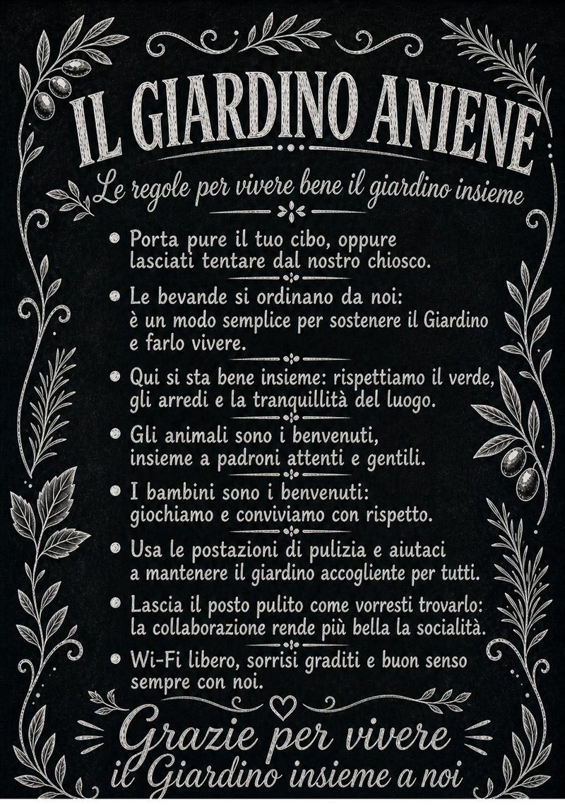 Le regole per vivere bene il giardino insieme