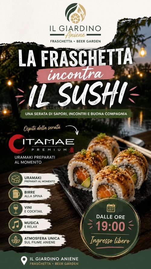 La Fraschetta incontra il Sushi